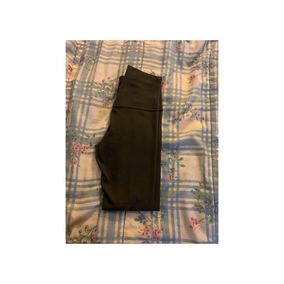 Dark Olive Lululemon Align Pants 25” Size 2 - Picture 4 of 5